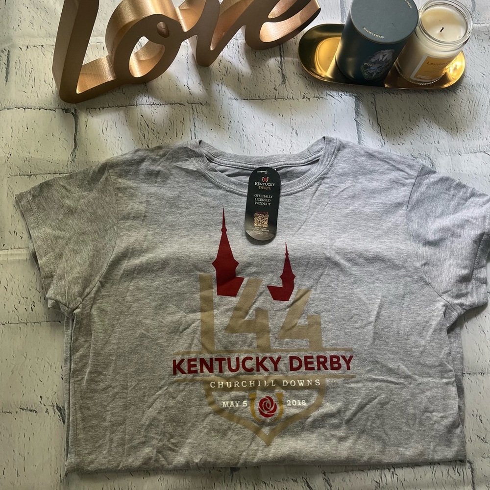 Gildan Gray Kentucky Derby Tee